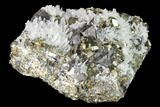 Pyrite, Sphalerite and Quartz Association - Peru #142656-2